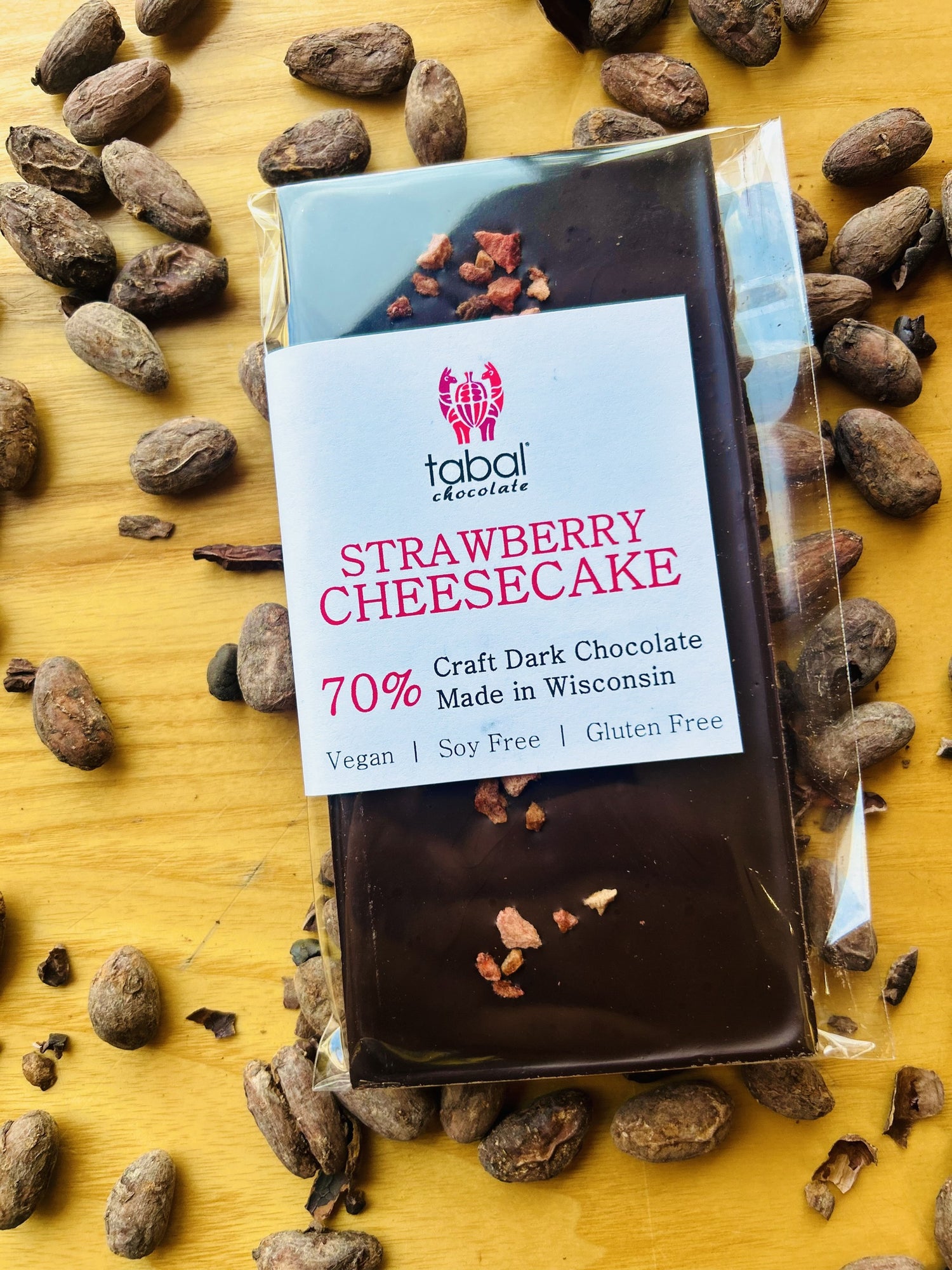 STRAWBERRY CHEESECAKE 70%