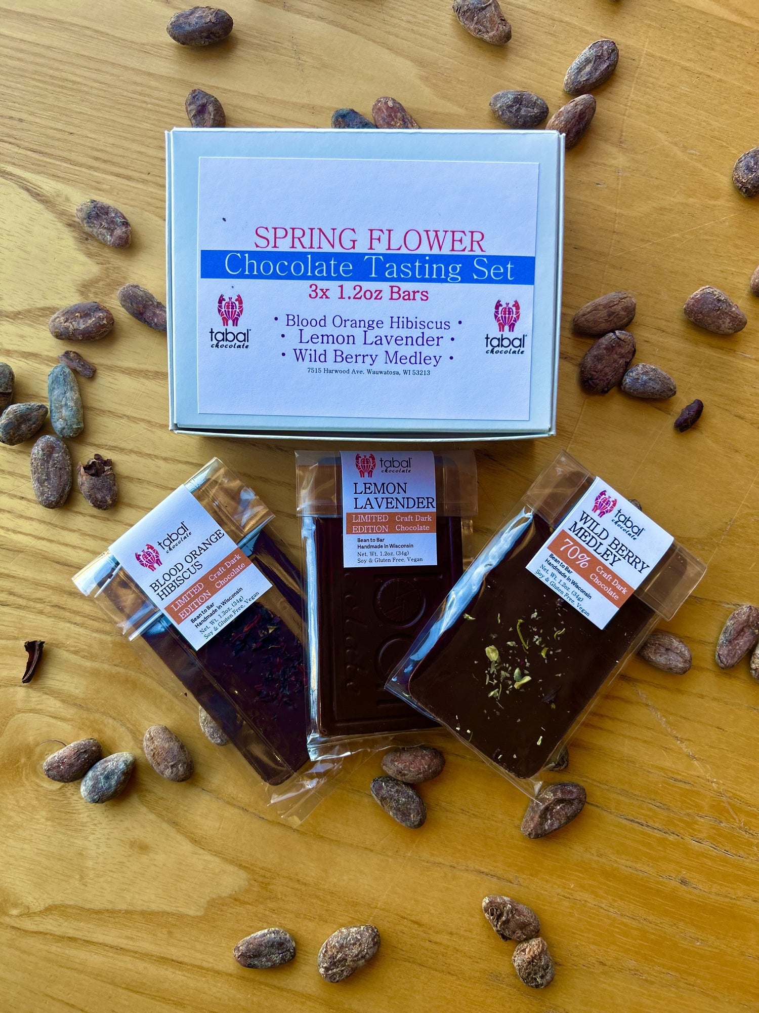 Spring Flower Chocolate Tasting Set