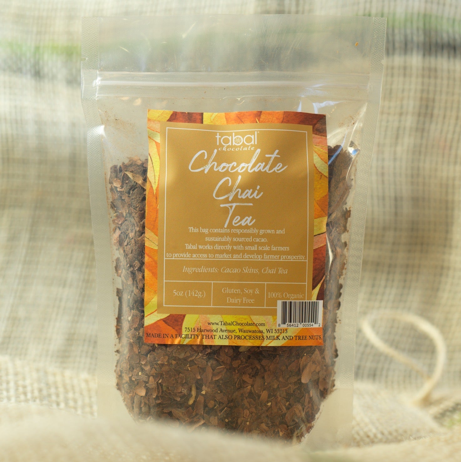 CACAO CHOCOLATE TEA (Peppermint, Blueberry or Chai)