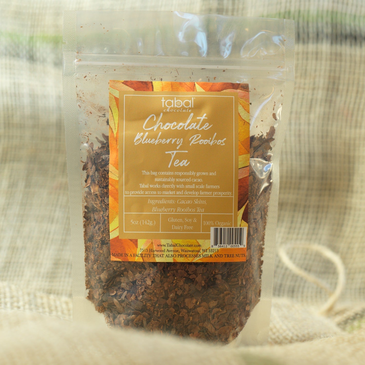 CACAO CHOCOLATE TEA (Peppermint, Blueberry or Chai)