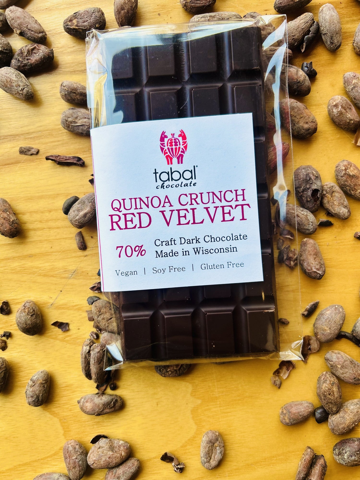 RED VELVET QUINOA CRUNCH 70%